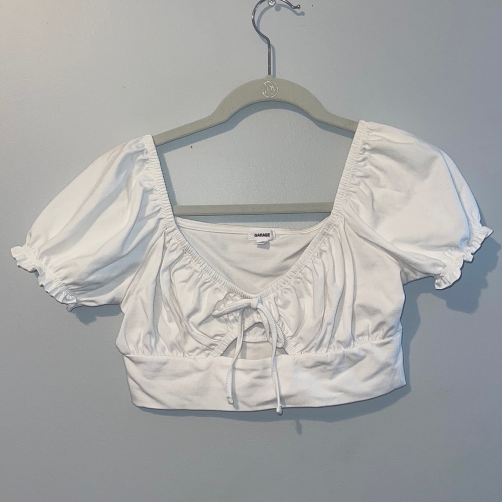 Garage crop top